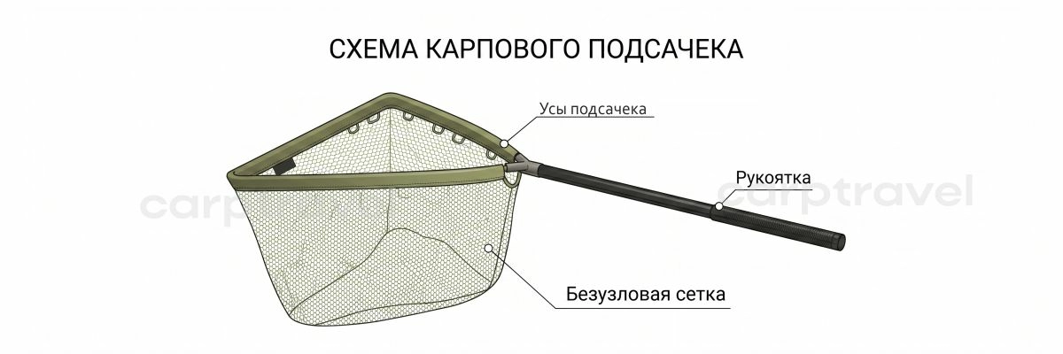 Три ключевых элемента подсака, от которых зависит сохранность трофея Три ключевых элемента подсака, от которых зависит сохранность трофея