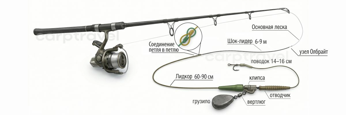 Анатомия карповой снасти