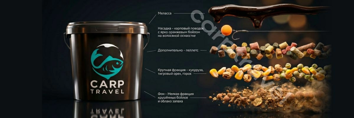 Идеальная прикормка на карпа