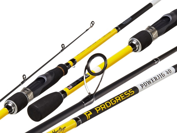 Спиннинг Lucky John Progress Power Jig 257 см  30-80г (двухчастное)