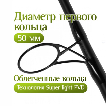 Удилище карповое EastShark Gazer 13ft  1