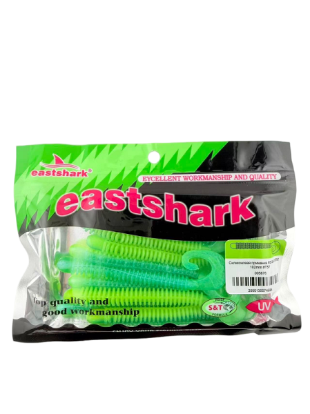 Силиконовая приманка Твистер EastShark ES BALLISTIC 84 мм съедобная (T57) 1