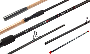 Фидерное удилище Nautilus Lost Master Feeder 3,60м / до 90гр (3+3)