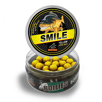 Бойлы тонущие Minenko Насадочные SMILE Mussel 14мм 150 г (Моллюск) 
