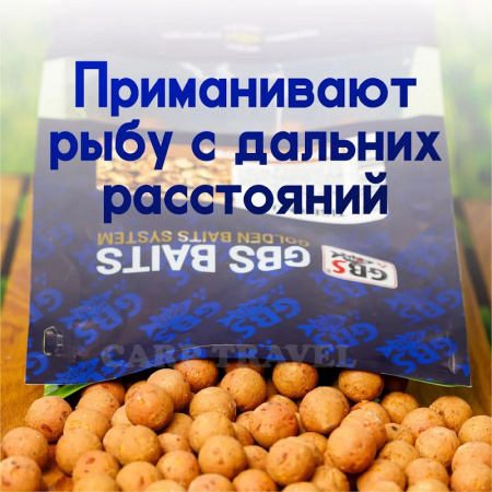 Бойлы тонущие GBS Baits Прикормочные Tiger Nut  20мм 1 кг (Тигровый Орех) 2