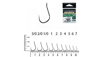 Крючки EastShark NEW Vasakura KOISO №3/0 Тефлон с бородкой