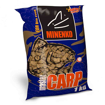 Пеллетс Minenko Master Carp Крупный Карп 14мм 1 кг (Многосоставная)   Желтый
