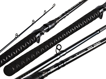 Спиннинг кастинговый Lucky John Black Sense BBS Cast 264 см / 70-280г (двухчастное)