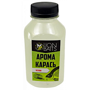 Aroma Lion Baits  Сrucian Garliс 300 мл (Карась Чеснок) 