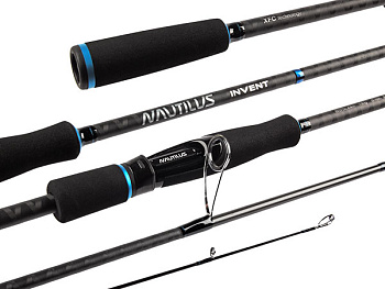 Спиннинг Nautilus Invent IVTS-802ML 244 см. / 7-21гр (двухчастное)