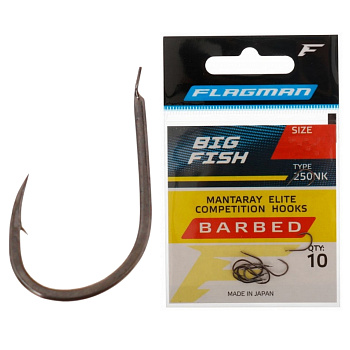 Крючки с лопаткой F-fishing Big Fish Size 16  