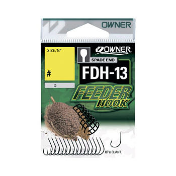 Крючки с лопаткой Owner Feeder Hook FDH-13 Size 14 BC 