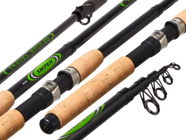 Спиннинг Salmo Sniper Travel Spin 240 см 5-20гр телескопический