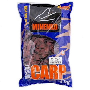 Пеллетс Minenko Master Carp Plum 14мм 1 кг (Слива)   Красный