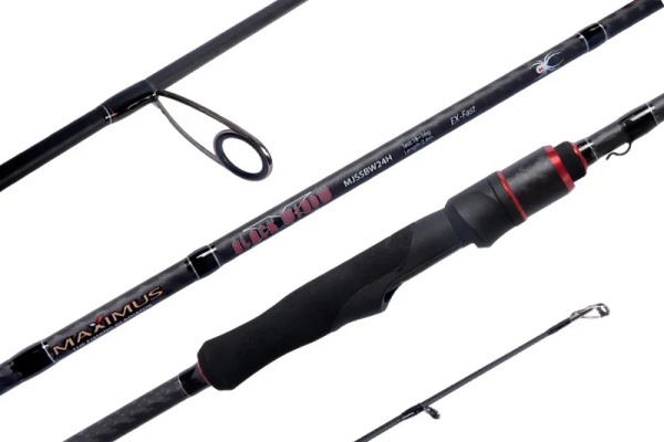 Спиннинг Maximus Black Widow-X Heavy Jig 28H 280 см 18-56г (двухчастное)