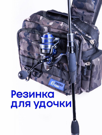 Сумка спиннинговая через плечо Tackle Fish MARSH Vast  6